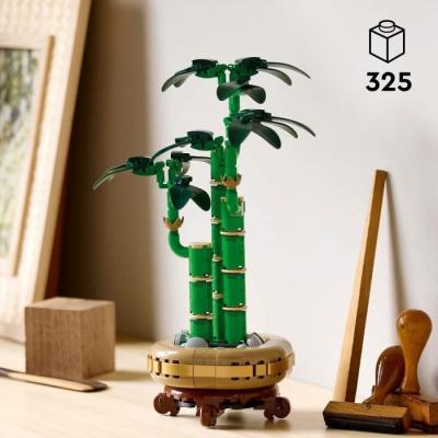 LEGO Botanique 10344 Le bambou de la chance - Plante artificielle innovante