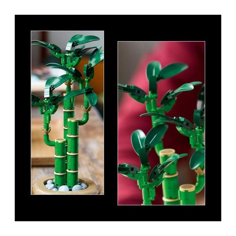 LEGO Botanique 10344 Le bambou de la chance - Plante artificielle innovante