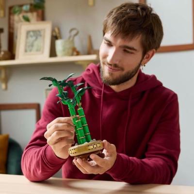 LEGO Botanique 10344 Le bambou de la chance - Plante artificielle innovante