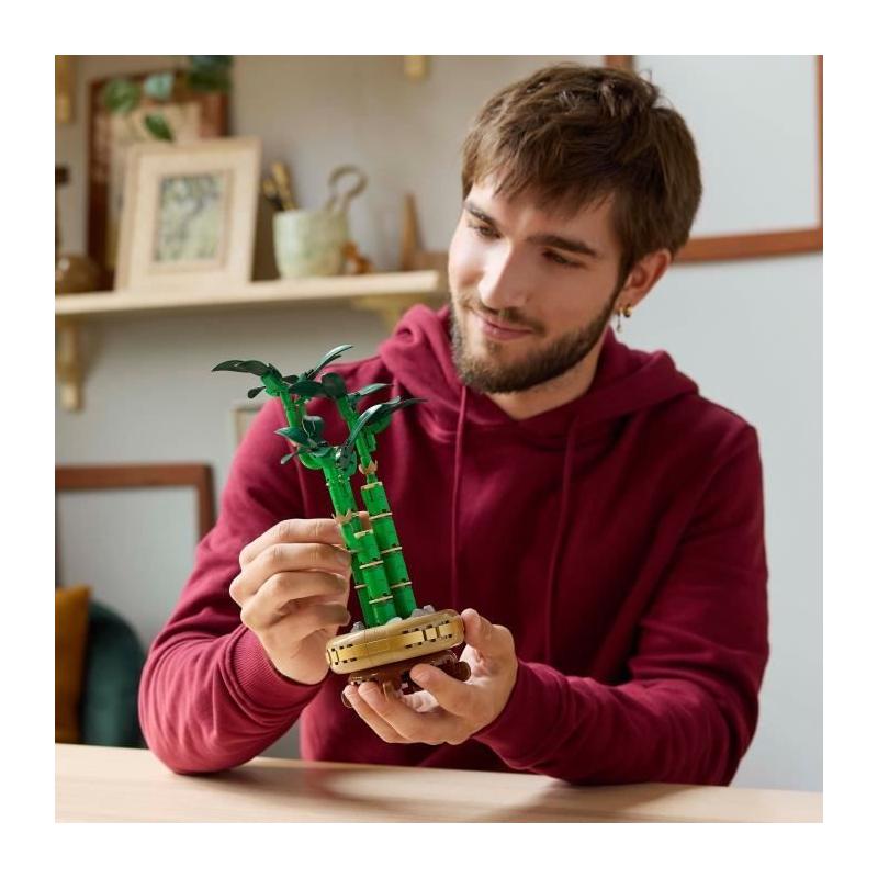 LEGO Botanique 10344 Le bambou de la chance - Plante artificielle innovante