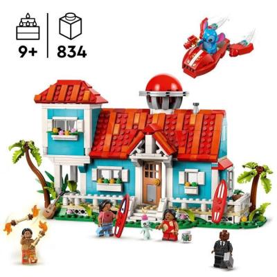 LEGO | Disney La Maison sur la Plage de Lilo et Stitch 43268 : Jeu de Construction Fun