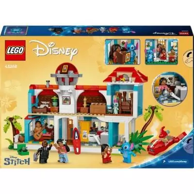 LEGO | Disney La Maison sur la Plage de Lilo et Stitch 43268 : Jeu de Construction Fun