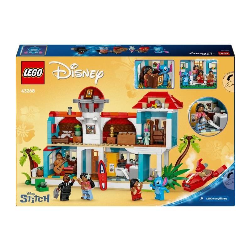 LEGO | Disney La Maison sur la Plage de Lilo et Stitch 43268 : Jeu de Construction Fun