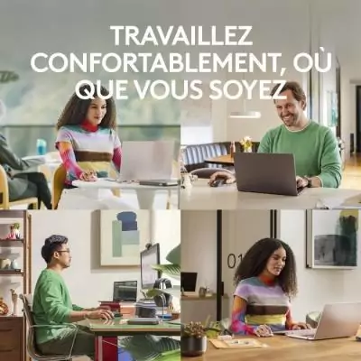 Souris sans fil Logitech MX Anywhere 3S - Silencieux et Graphite Souris sans fil Logitech MX Anywhere 3S - Silencieux et Graphite