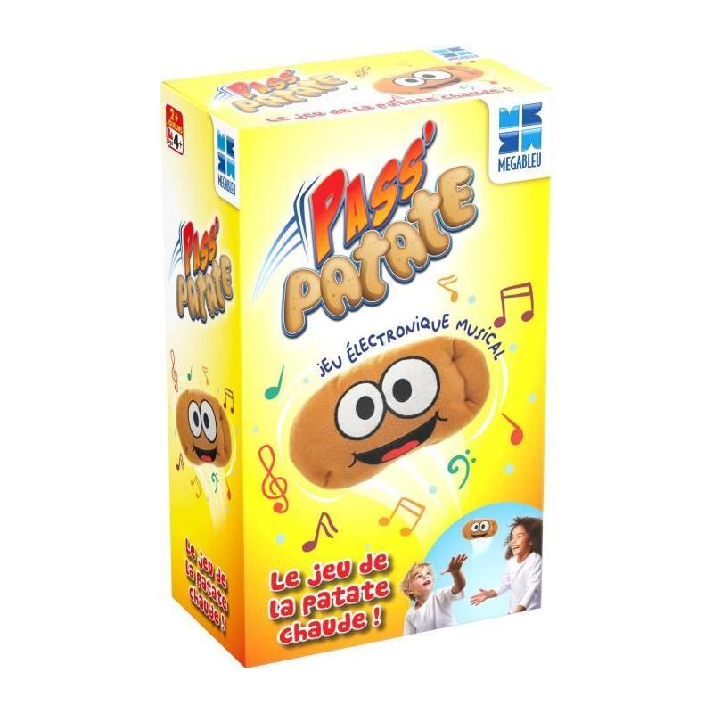 Pass Patate - Le jeu de la patate chaude - MEGABLEU | Dimensions: 9x14x23 cm