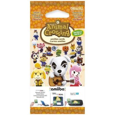 Cartes Amiibo Animal Crossing Série 2 • Pack de 3 cartes
