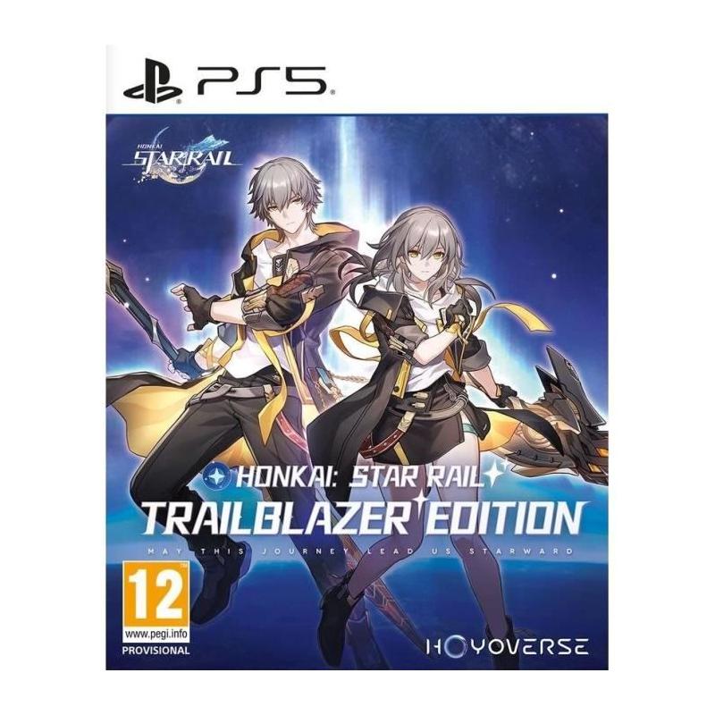 Découvrez Honkai Star Rail Trailblazer Edition - Jeu PS5, dimensions du colis: 14x18x4 cm