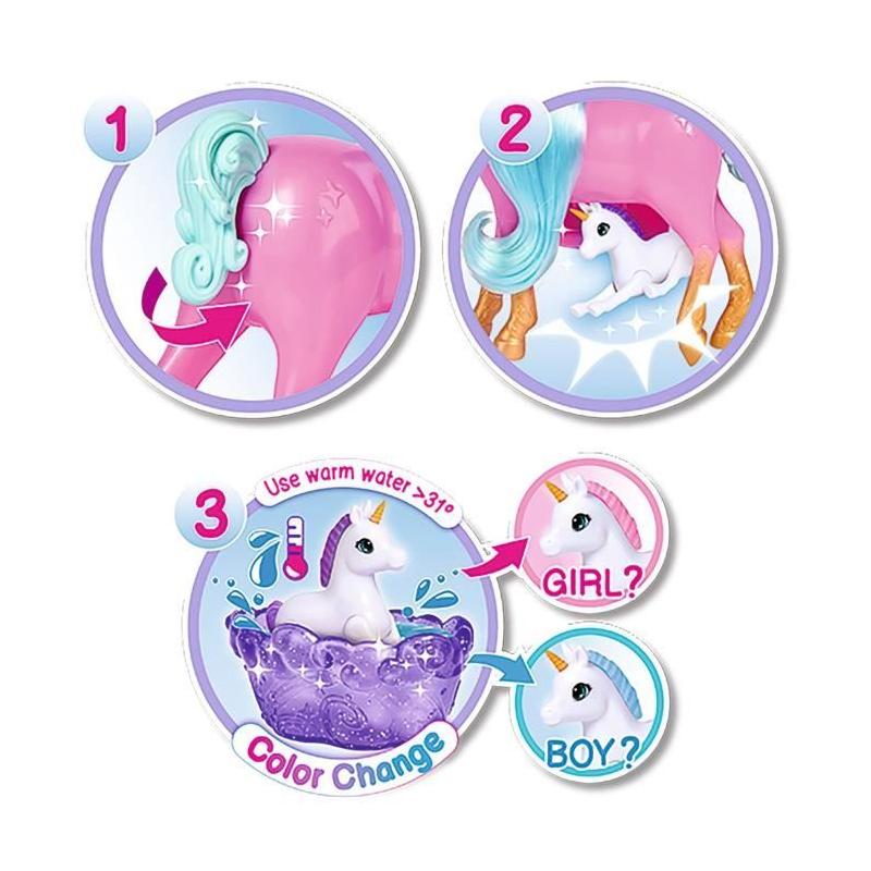 Poupée Steffi Love Fée 29 cm + Licorne enceinte - Magie et surprises