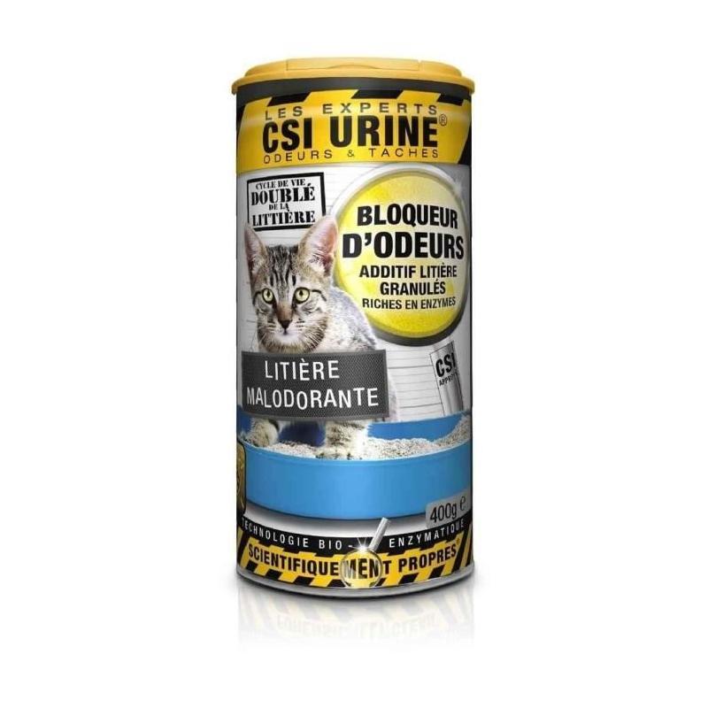 Granulés litière CSI URINE 400g - Élimine les odeurs efficacement