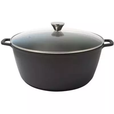 Mijoteuse haute avec couvercle en verre - 13,4 Lt Ø 36 cm