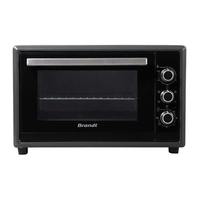 Mini-four à tournebroche BRANDT Four multifonction 35L 1500W FC350MUB noir