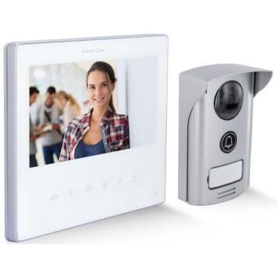Videophone CHACON Ultra Slim 2 fils - 7" Blanc
