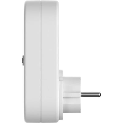 Programmateur digital avec horloge GAO - 1800 W - Ecran LCD - Blanc