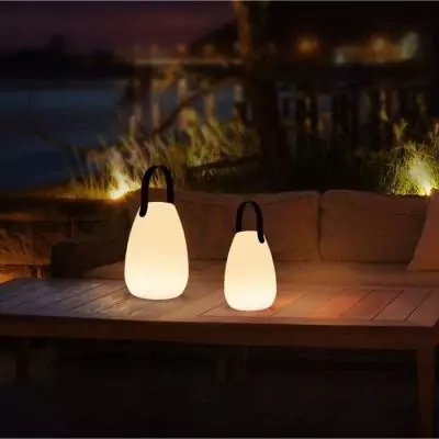 Lampe hybride GAO - Solaire/USB - LED RVB IP44 Lampe hybride GAO - Solaire/USB - LED RVB IP44