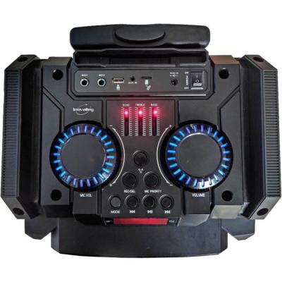Enceinte Nomade Karaoke Trolley 800W - Bluetooth - 95x34x31 cm