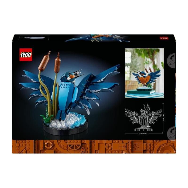 LEGO Icons 10331 Le Martin-pecheur - Maquette pour Adultes, Déco Maison ou Bureau