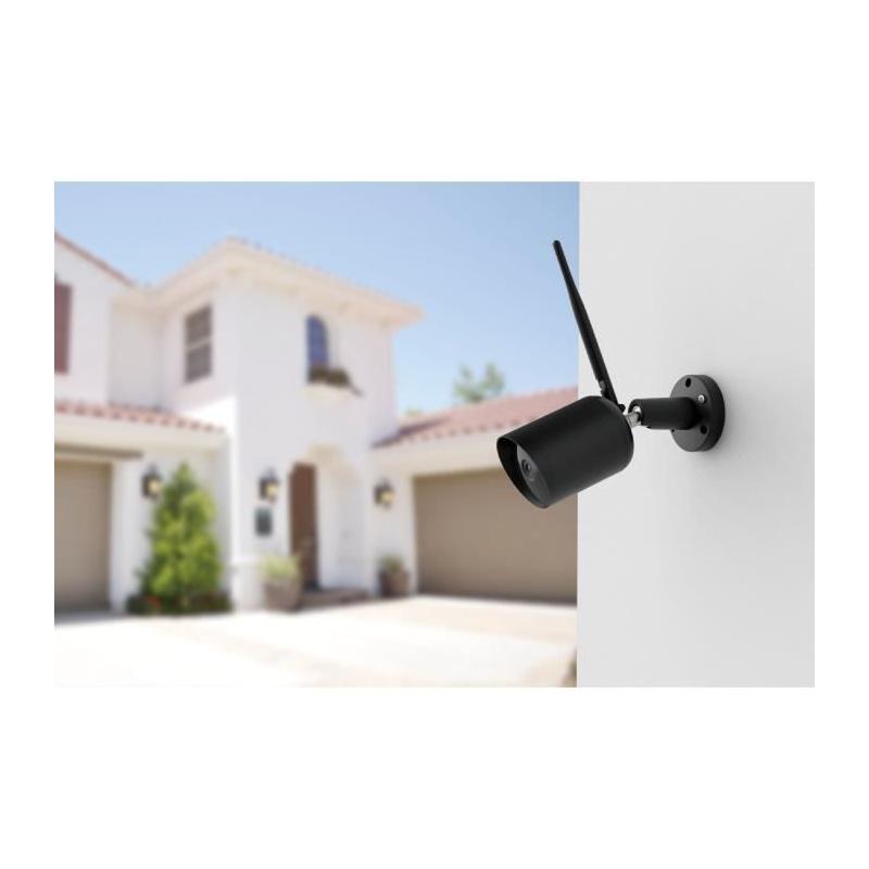 Caméra WiFi LINK2HOME 1080P HD - Vision nocturne et détection mouvement
