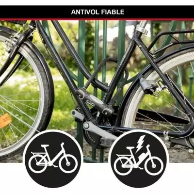 Antivol Vélo U MASTER LOCK - Robuste et Sûr