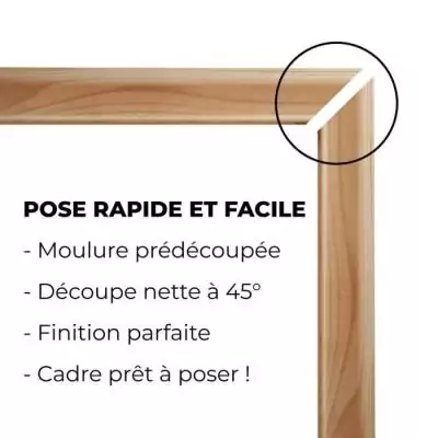 Encadrement Mouluré Nordlinger Pro - 50x60 cm - FSC 100%