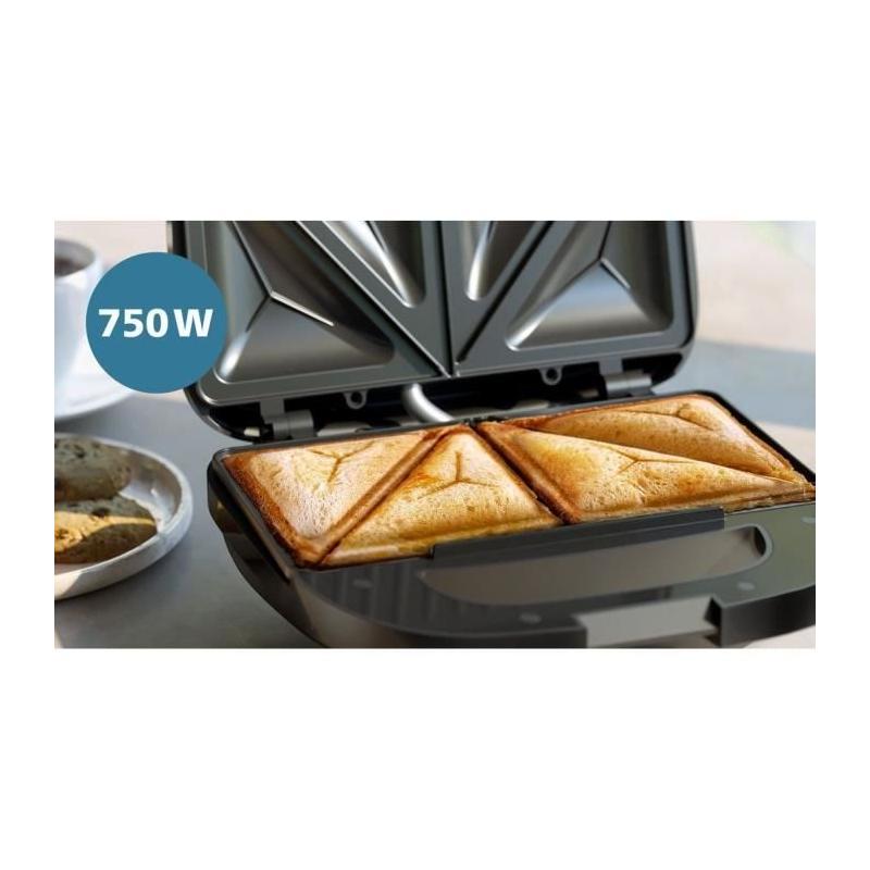 Appareil à croque-monsieur Philips HD2331/90 - Puissance 750W