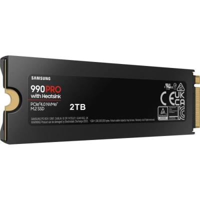 SSD Samsung 990 PRO 2 To avec dissipateur - Performances ultimes