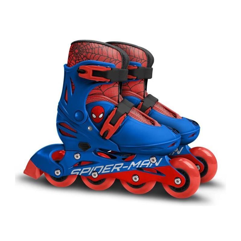 Patins en Ligne Ajustable SPIDERMAN - STAMP - Taille 30-33 - Roller Garçon 6 ans+