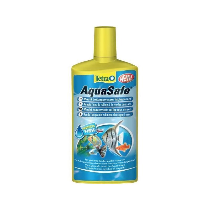 Traitement d'eau pour aquarium TETRA Aquasafe 500 ml - Entretien facile