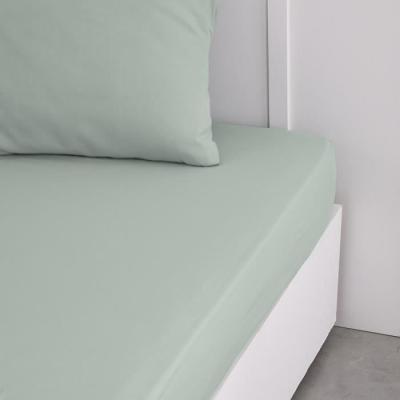 Drap housse 2 pers 160x200cm 100% coton - Plus responsable