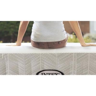 Spa gonflable INTEX Chevron 4 places - Carré 173 x 173 x 71 cm