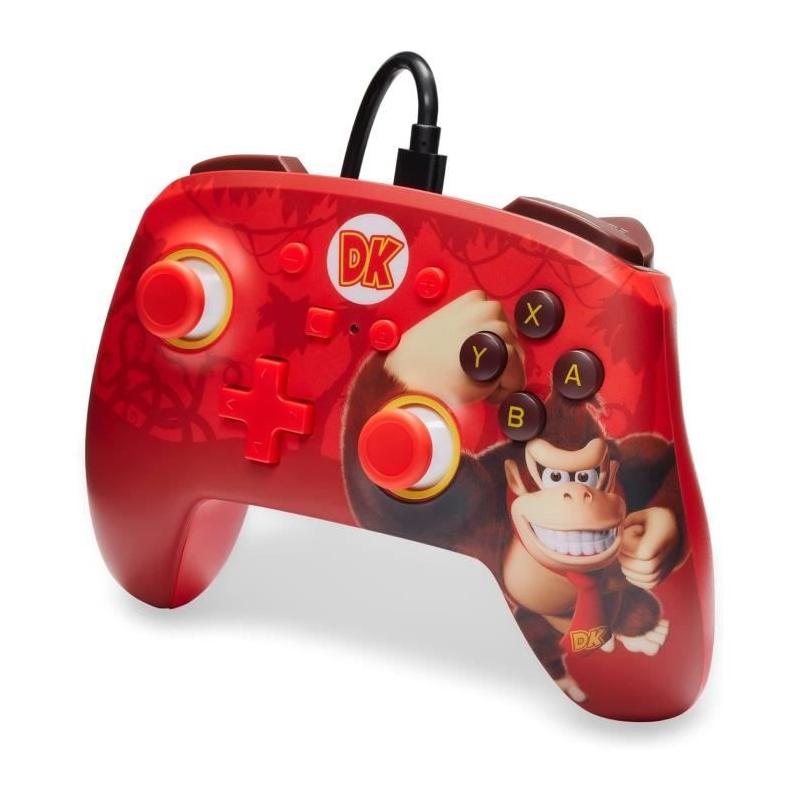 Manette Filaire POWER A pour Nintendo Switch - Donkey Kong Flex
