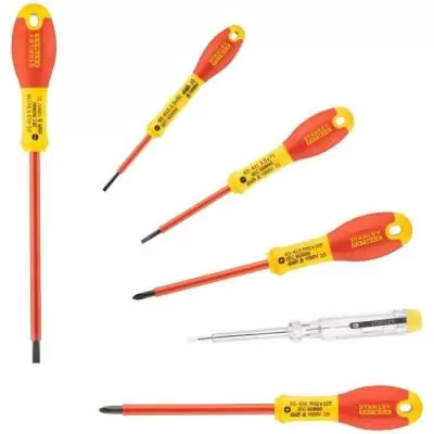 Ensemble de Tournevis Isolés 1000V - STANLEY FATMAX - Idéal pour Electricien