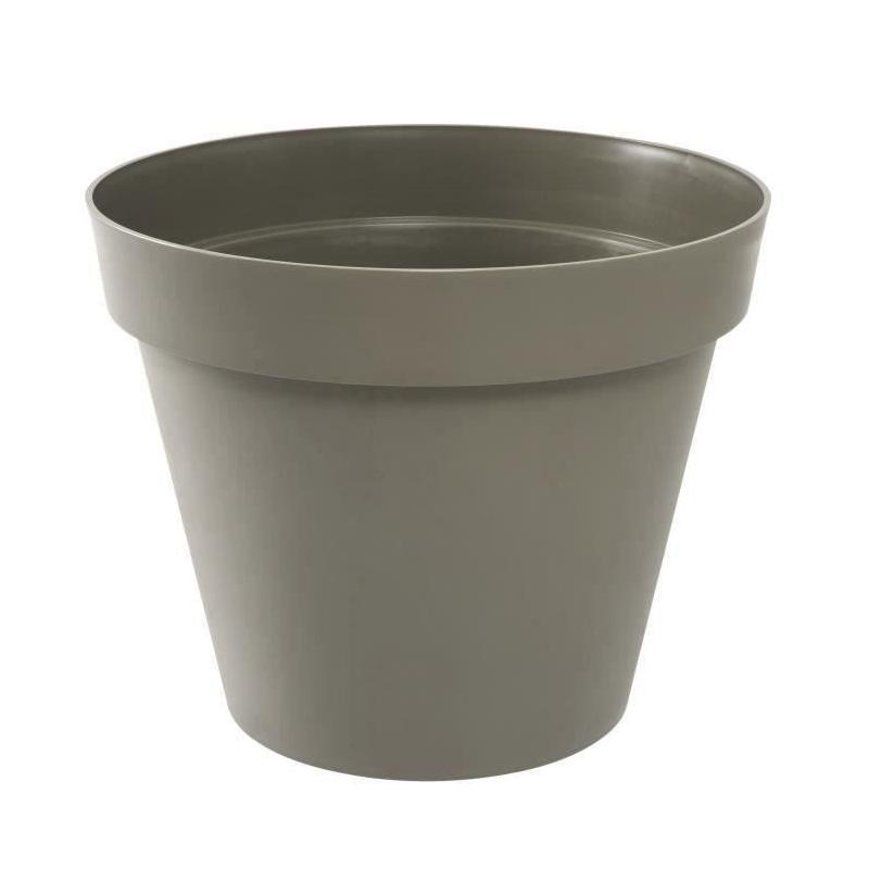 Pot de fleur Toscane - Ø 60 x H 47 cm - Taupe - Made in France
