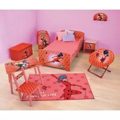 Tapis FUN HOUSE Ladibug Miraculous - Multicolore 120 x 80 cm