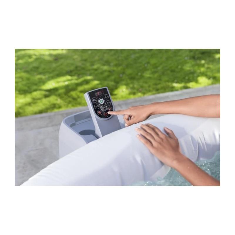 Spa gonflable BESTWAY Lay-Z-Spa Miami - 140 airjets - 4-6 places - Rond