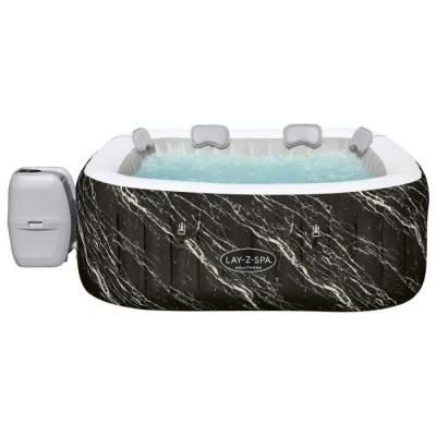 Spa gonflable BESTWAY Hollywood - 140 airjets - 4 à 6 places - Carré