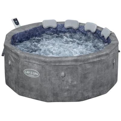 Spa gonflable BESTWAY - Lay-Z-Spa Carrara - 140 airjets - 4 à 6 places