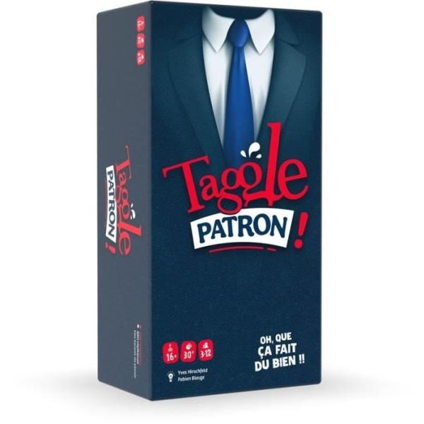 TAGGLE Patron - Jeu de société d'ambiance - BANDJO - Univers travail - Des 16 ans
