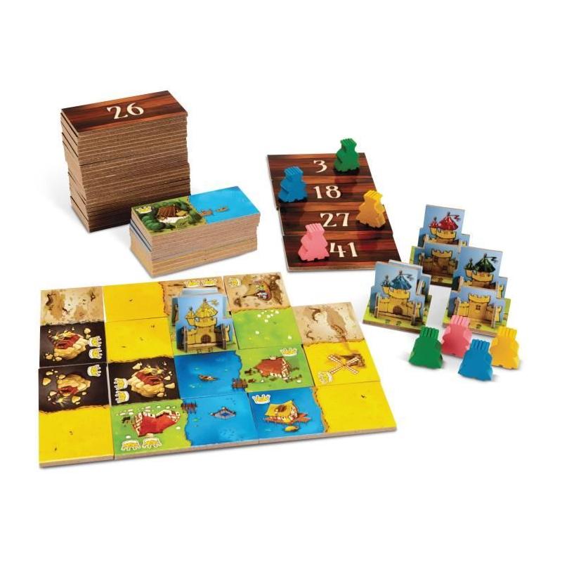 Jeu de société KINGDOMINO - Univers royal - Dès 5 ans