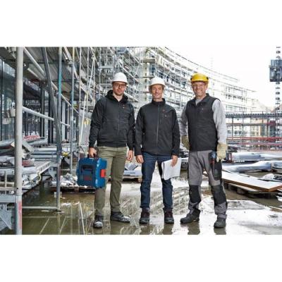 Veste chauffante Bosch Professional GHH 12+18V XA + GAA 12V-21 - Taille XL