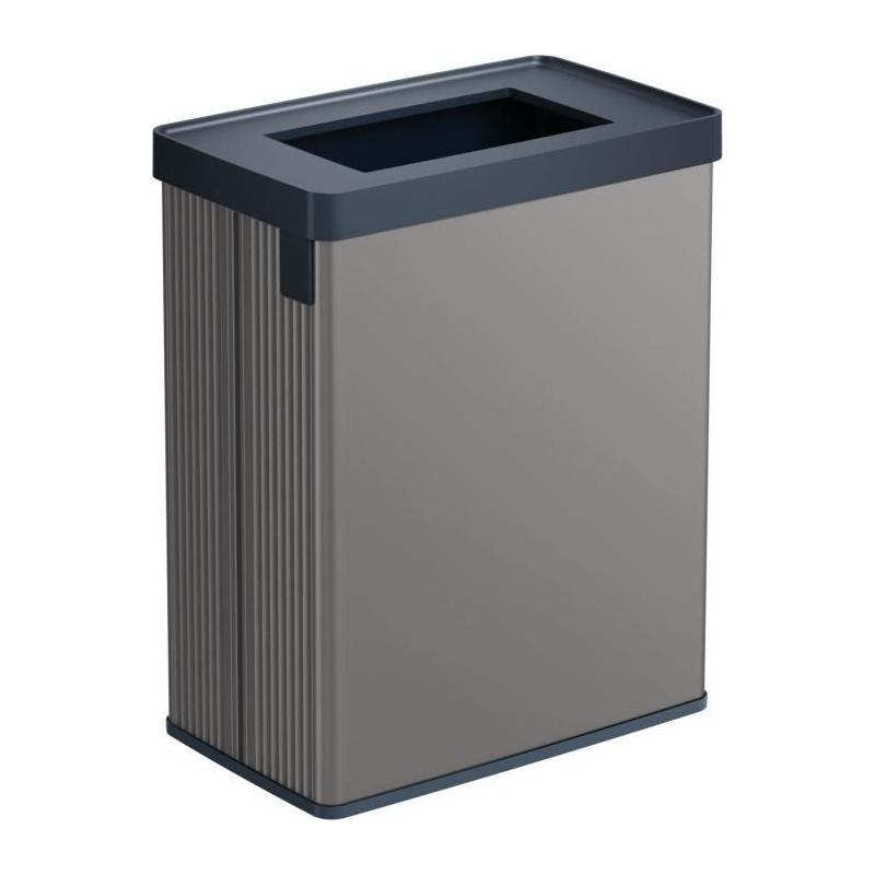 Poubelle de tri VERTO CURVER 54L Gris perle - Design pratique
