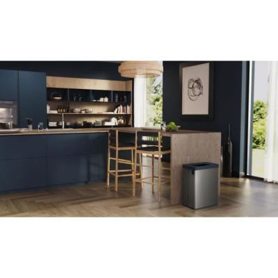 Poubelle de tri VERTO CURVER 54L Gris perle - Design pratique