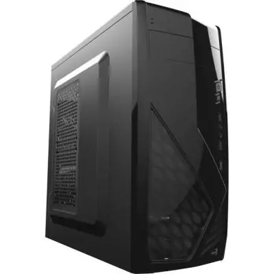 Boîtier PC AEROCOOL CS-1102 - Moyen Tour Noir ATX - Spacieux et élégant