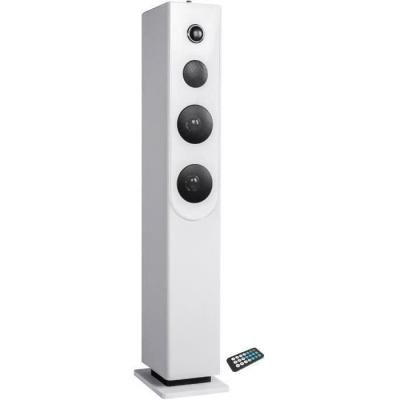 Tour de son Bluetooth INOVALLEY HP33-CD - Lecteur CD 100W - Blanc