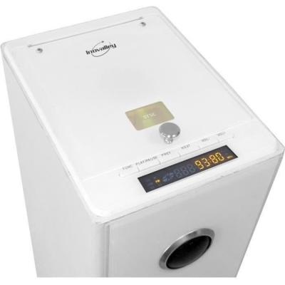 Tour de son Bluetooth INOVALLEY HP33-CD - Lecteur CD 100W - Blanc
