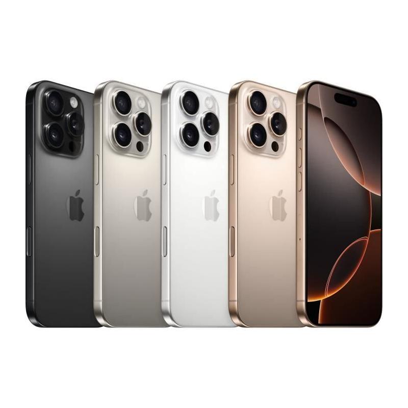 Apple iPhone 16 Pro Max 256Go Noir Titanium : Réparable et plus responsable