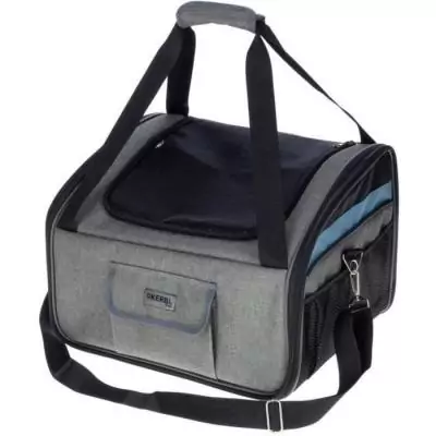 Sac de transport pour voiture - KERBL - Vacances - Gris/Bleu - 44x35x30 cm