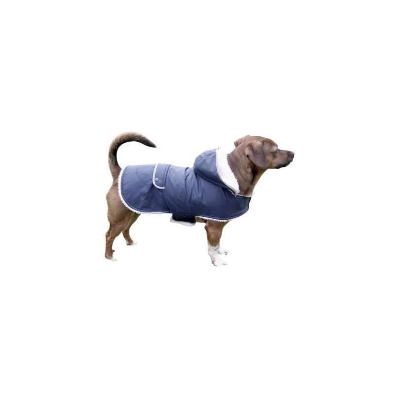 Manteau chaud pour chien Kerbl Teddy - Bleu 48 cm