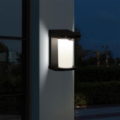 Projecteurs solaires Lot de 2 - LUMISKY - LUSTY - H18 cm - Avec détecteur de mouvement