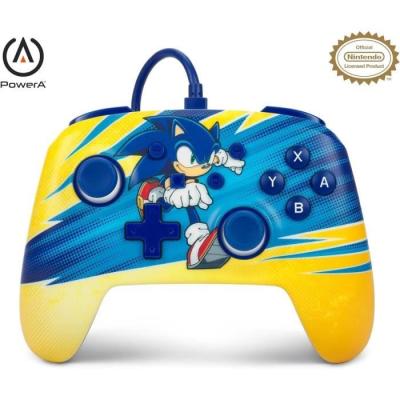 Manette Filaire POWER A Nintendo Switch - Sonic Boost - Jeux Video