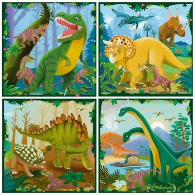Puzzle UP! Les dinosaures - Pour les petits dès 4 ans
